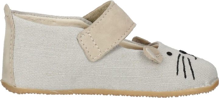 Living Kitzbühel Mädchen Babyballerina Maus Hausschuh, Sandstorm