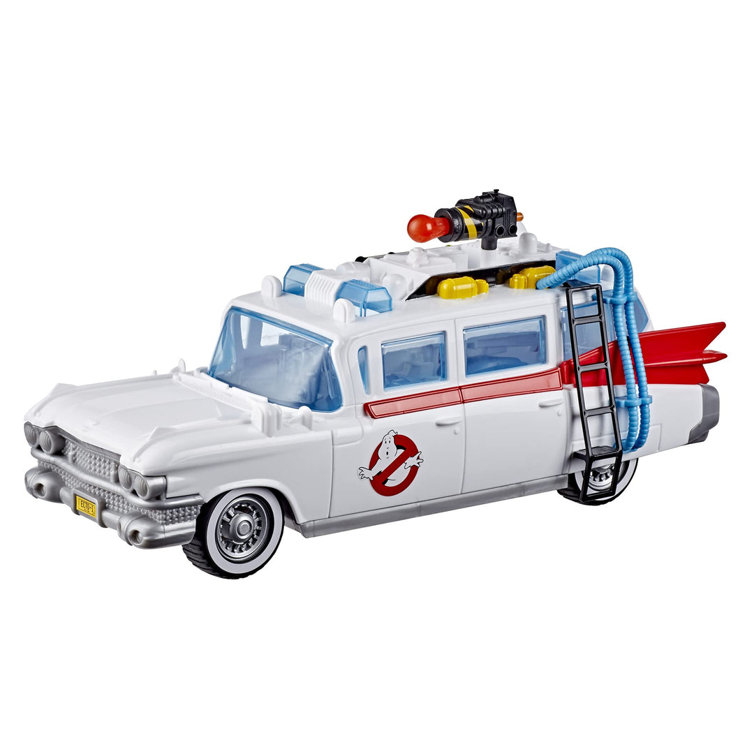 Ghostbusters Ecto-1 Fahrzeug zum 2020 Film mit Accessoires für Kinder ab 4 Jahren, Auto und Geschenk