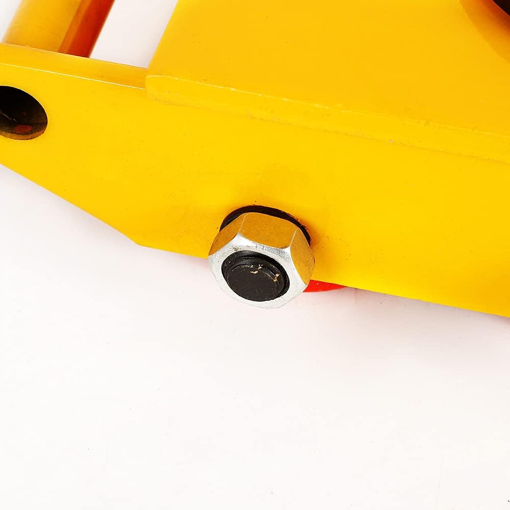 8T-Maschinenförderer, Transportrolle mit 360° Drehdeckel (Yellow), Yellow