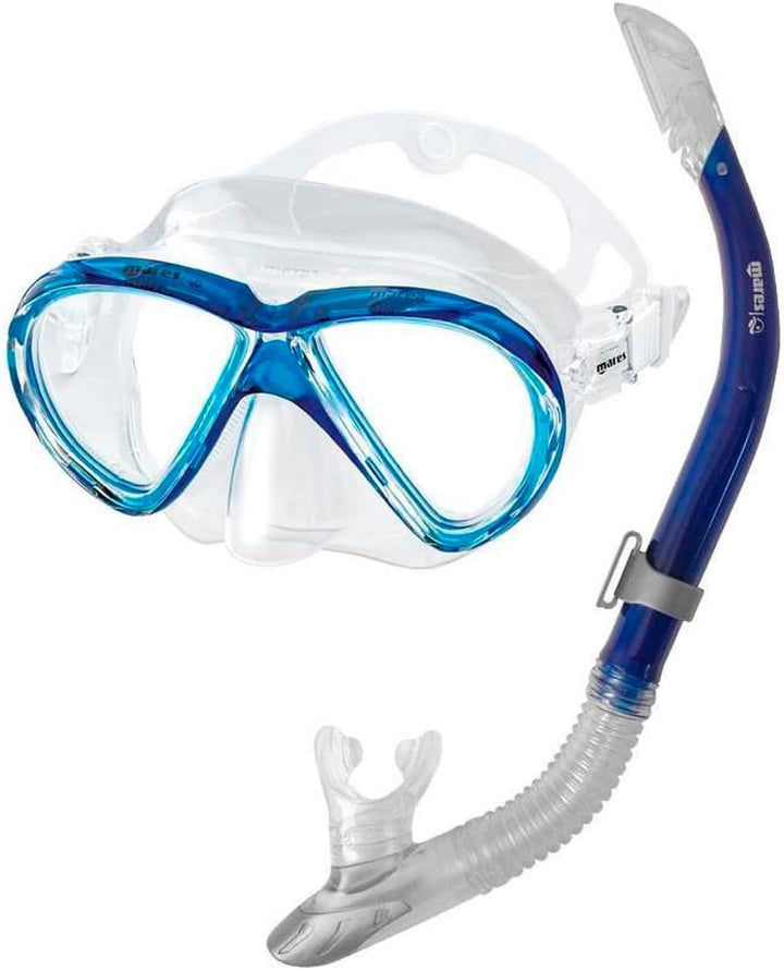 Mares Erwachsene Tauchset Set X-ONE MAREA S/M Blau, S/M Blau