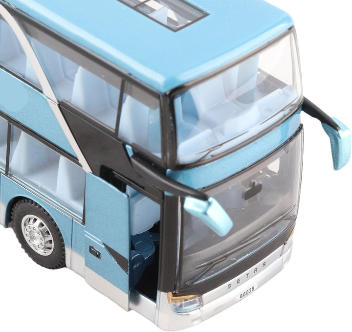Doppelstock Linienbus, Elektrisches 1:32 Legierungs Doppeldeckerbus Modellspielzeug mit leichter Mus