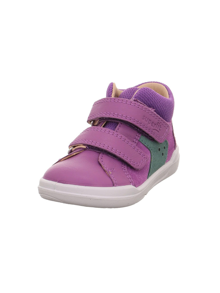 Superfit Baby-Mädchen Superfree Lauflernschuh, Lila Grün 8500