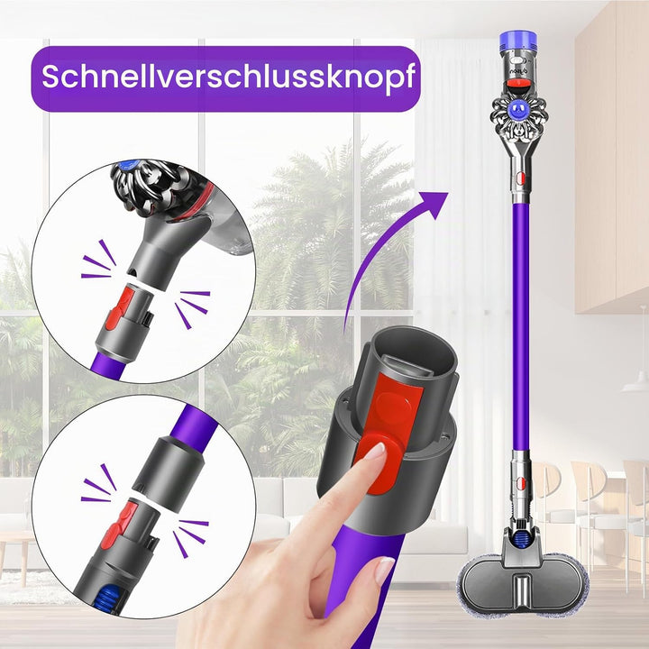 Verlängerungsrohr für Dyson V15 V11 V10 V8 V7 Saugrohr Ersatzteile Rohr Zubehör Staubsaugerrohr Tele