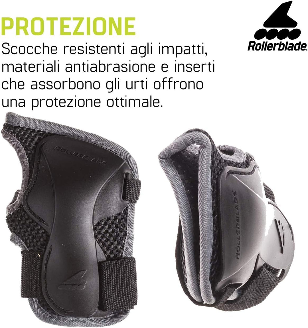 Rollerblade X-Gear Wristguard Inliner Handgelenkschoner Unisex L Schwarz, L Schwarz