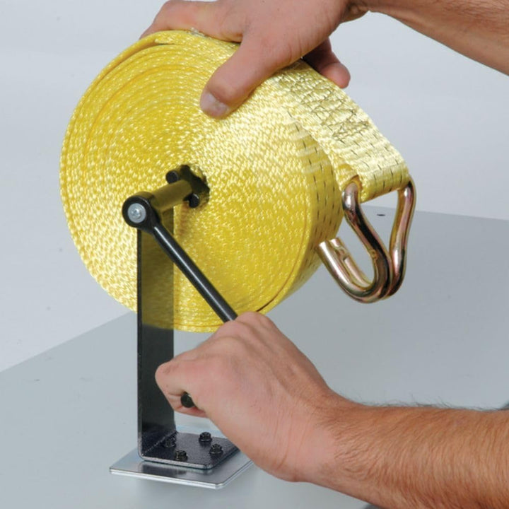 All Ride Spanngurtaufroller - Spanngurt Aufwickler mit Magnet - Gurtaufroller - Bandagen Aufwickler