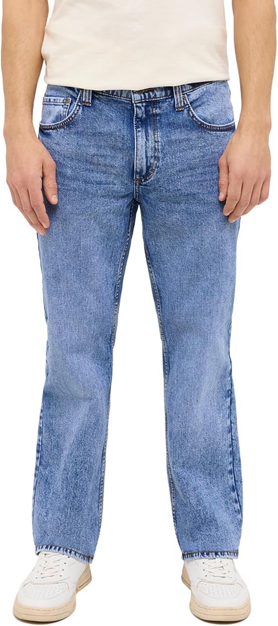 MUSTANG Herren Jeans Hose Style Big Sur 30W / 30L Blau, 30W / 30L Blau