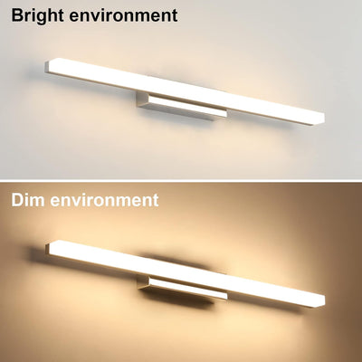 Klighten 14W 60CM LED Spiegelleuchte Bad, IP44 Badleuchte Badlampe Wand, Spiegellampe Badezimmer Lam