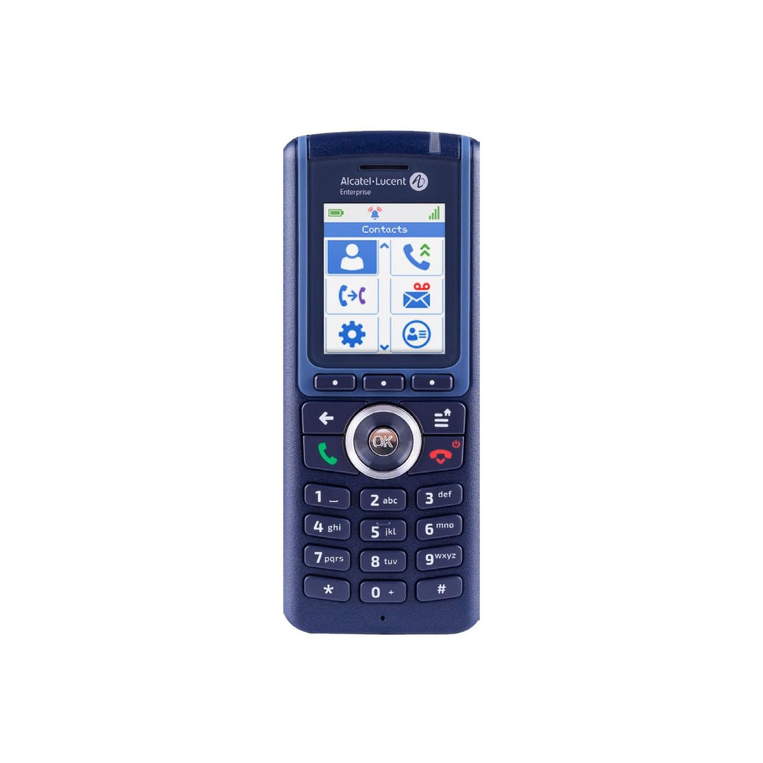Alcatel-Lucent 8234 DECT-Mobilteil, Akku und Gürtelclip, schwarz