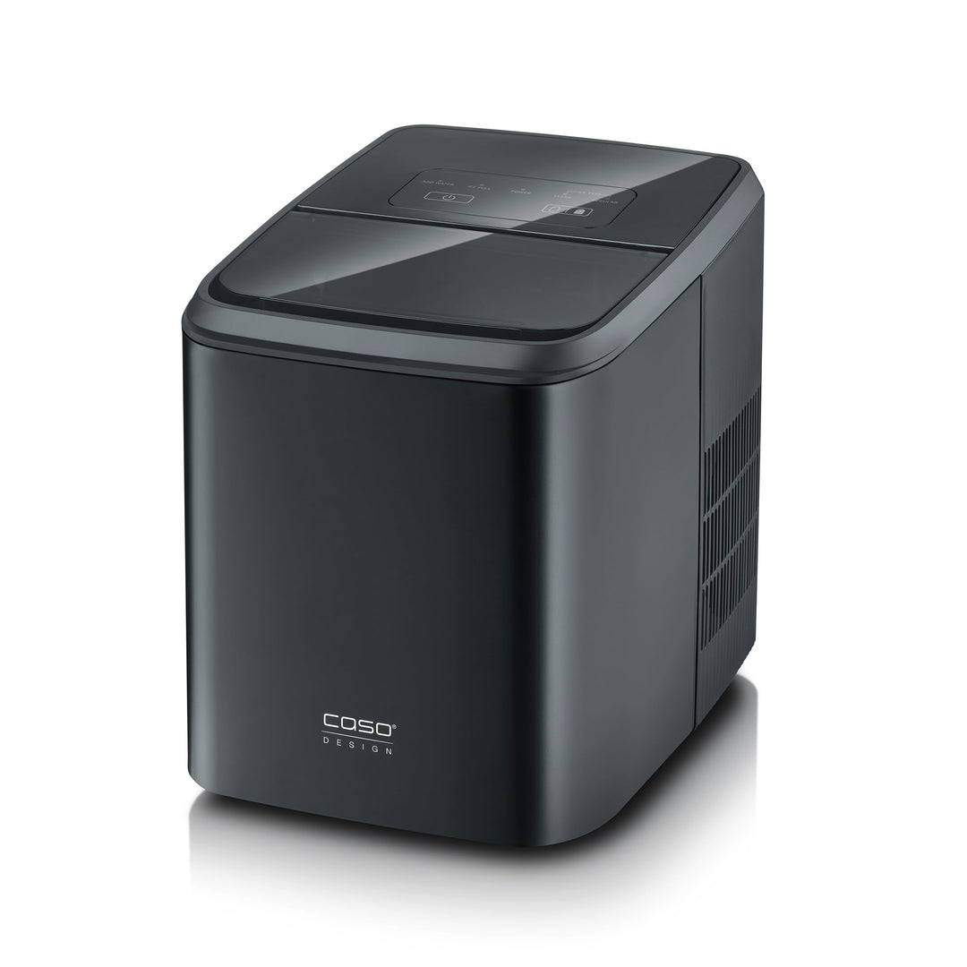 CASO Clear Ice Advanced Eiswürfelbereiter mit Kompressor – Leise 48 dB, klare & matte Eiswürfel, 8–1