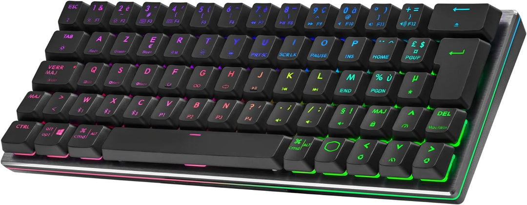 Cooler Master SK622 Gaming-Tastatur, 60%-Konfiguration, mechanische Schalter mit niedrigem Profil, R