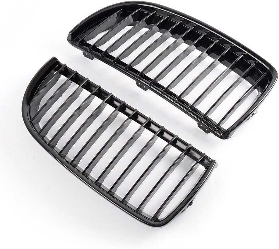 Schwarzer Frontnierengrillgrill für E90 E91 Limousine 2005-2008 4 Door, Schwarzer
