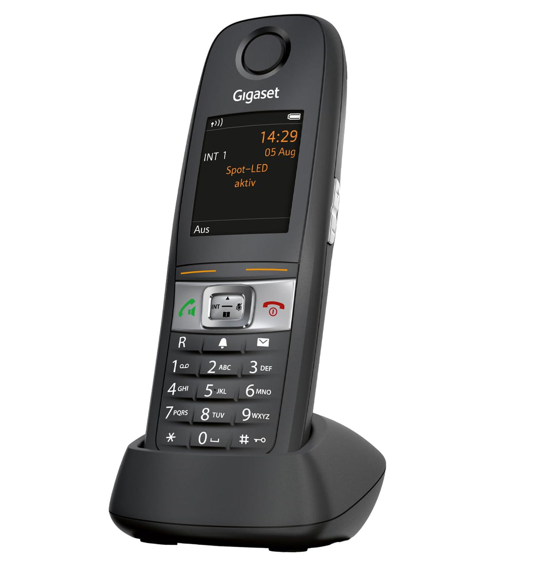 Gigaset E630HX – DECT-Mobilteil mit Ladeschale – Schnurloses Telefon für Router und DECT-Basis - Fri