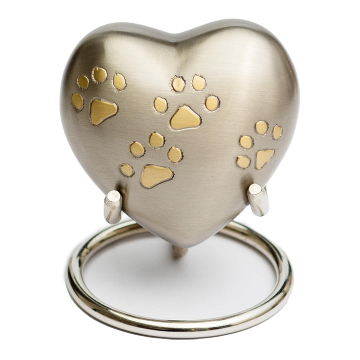 Royal Rapture Heart Keepsake Asche Haustier Hund Katze Memorial URN für Asche Herz Beerdigung Einäsc