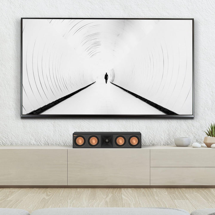 klipsch Reference Premiere RP-504C II Mittelkanal-Lautsprecher aus Walnussholz Braun, Braun