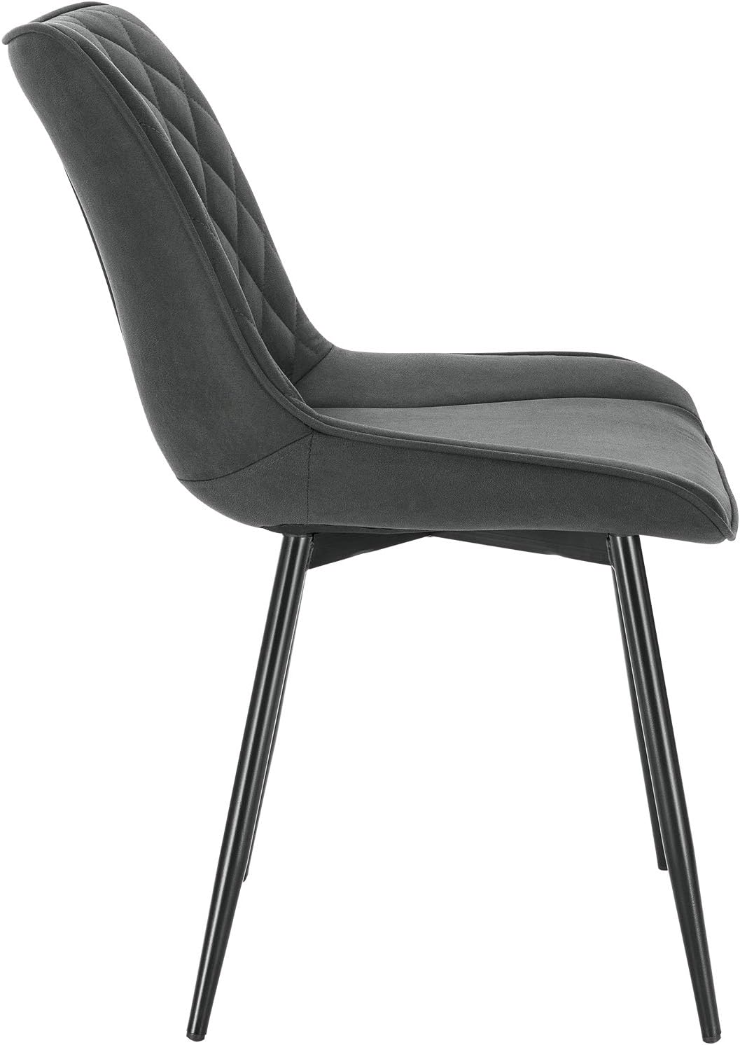 WOLTU 4 x Esszimmerstühle 4er Set Esszimmerstuhl Küchenstuhl Polsterstuhl Design Stuhl mit Rückenleh