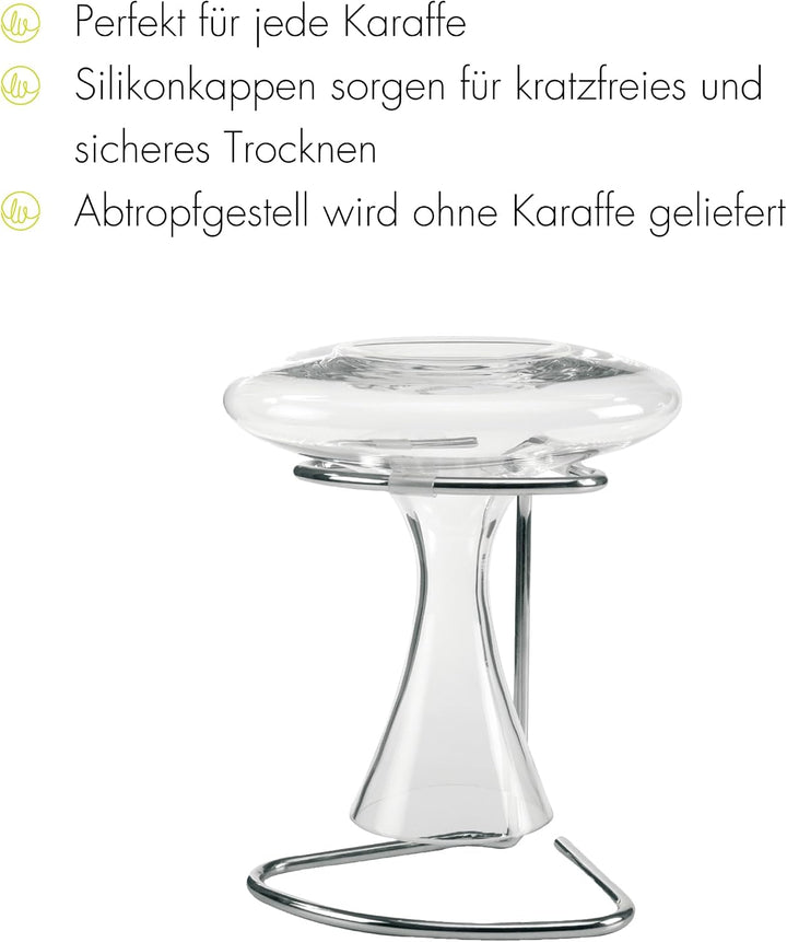 Bredemeijer LV02082 Dekantertrockner de Luxe - Triangel 190 x 160 x 200 mm | Dekanter Trockner aus v