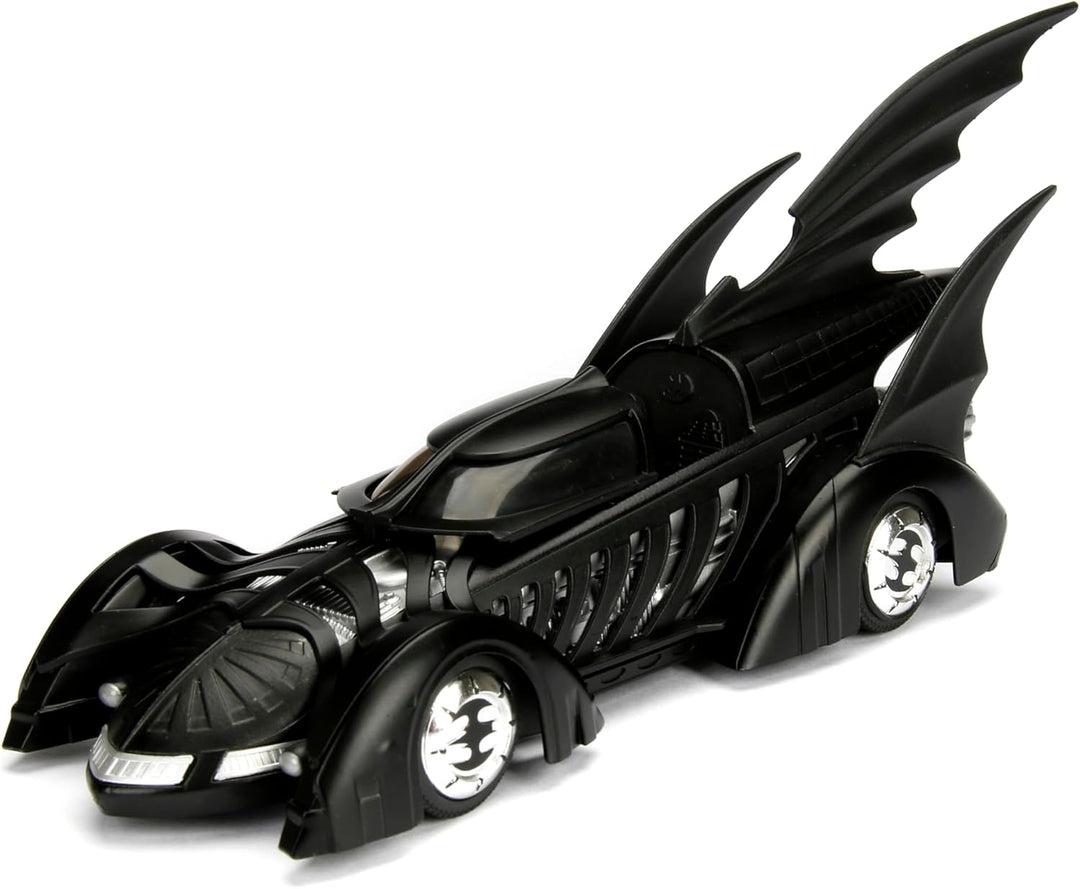 Modellbausatz Batmobile-Batman Forever 22 cm Massstab 1/24 mit Abbildung von Batman – 100% Original