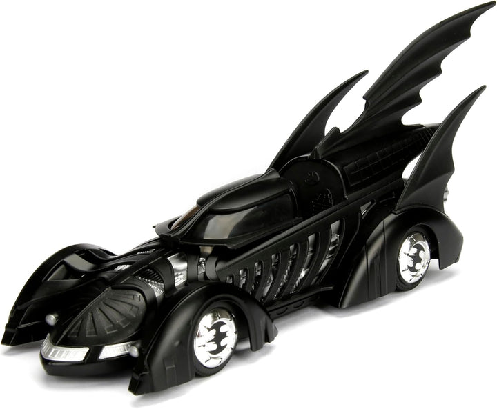 Modellbausatz Batmobile-Batman Forever 22 cm Massstab 1/24 mit Abbildung von Batman – 100% Original