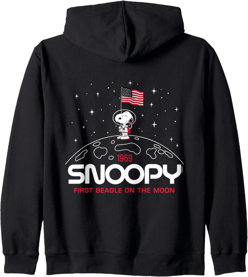 Peanuts – Snoopy Flagge Moon Kapuzenjacke