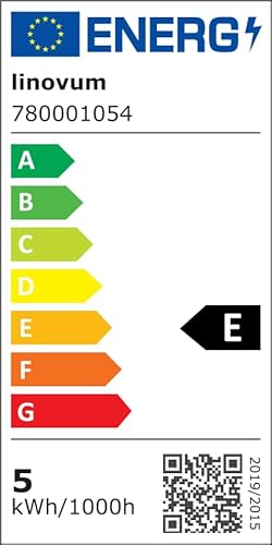 linovum 10 Stück Design LED Einbaustrahler Set eckig Edelstahl Optik gebürstet für 230V mit 6W GU10