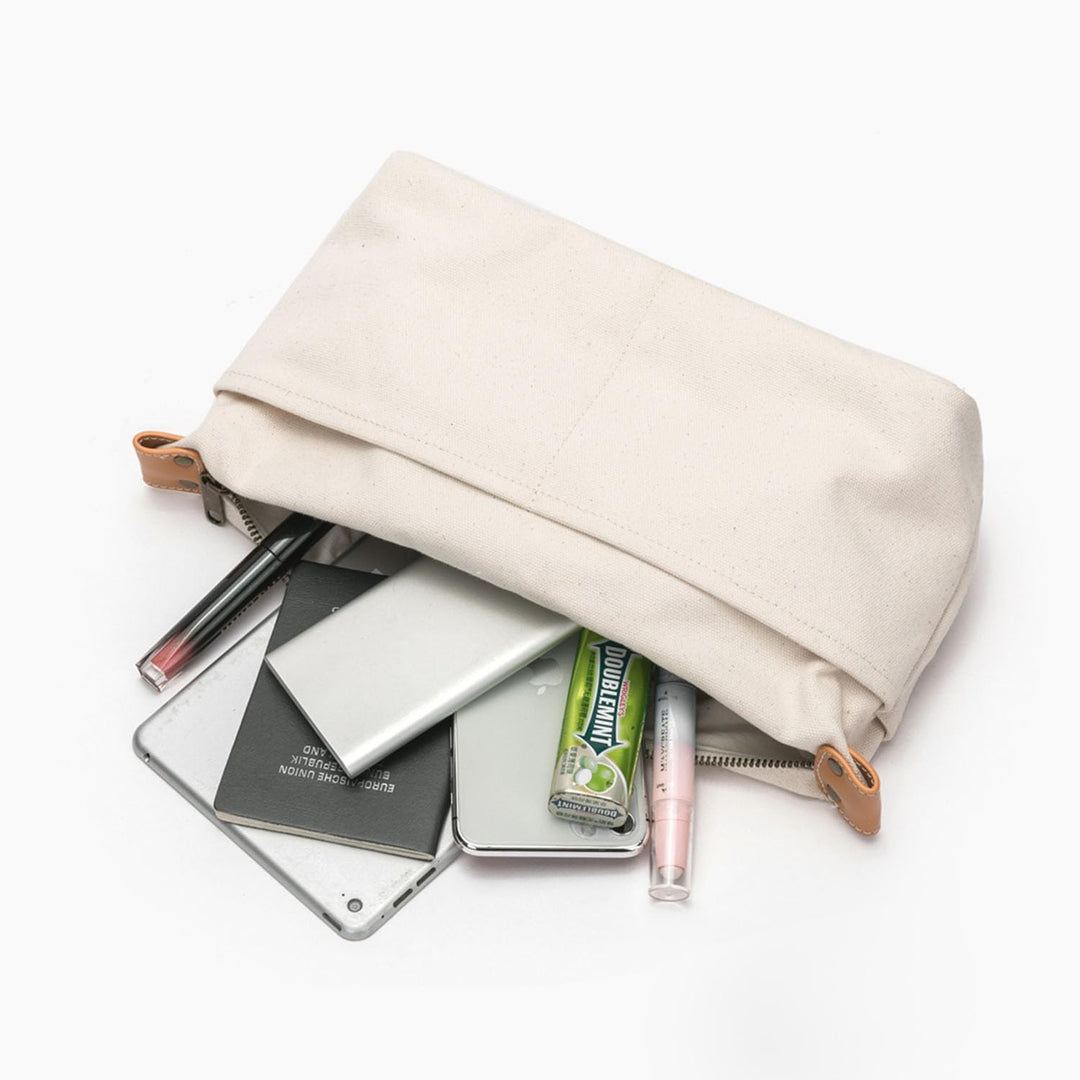 Interne Segeltuchtasche mit Reissverschluss, mittlere Handtasche, Innentasche, multifunktionale Kosm