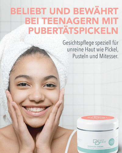 DEMODERM Creme Akne Spezial Kosmetik 30 g | Schnelle Hilfe bei Pubertätspickeln & wohltuende Pflege