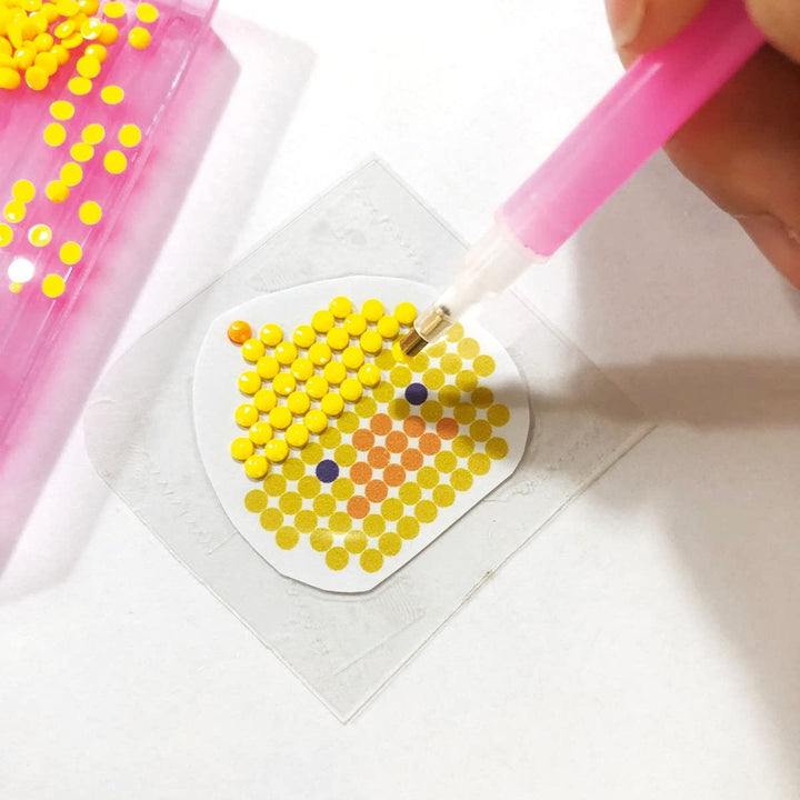 Kreativ-Set Steine gestalten mit Diamond Painting: Anleitung, Werkzeuge und Material für Steine mit