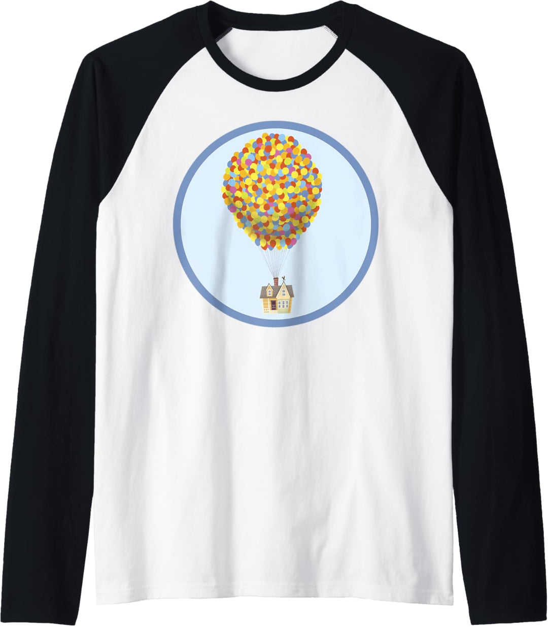 Disney Pixar Up Balloon House Raglan