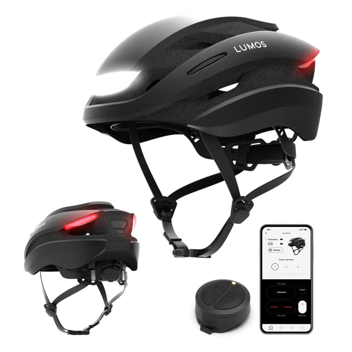 Lumos Ultra Smart-Helm | Fahrradhelm | Vorder- und Rücklicht (LED) | Blinker | Bremslichter | Blueto