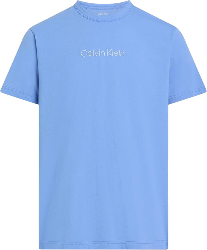 Calvin Klein Herren T-Shirt CK Kurzarm Rundhalsausschnitt mit Print Artikel NM2170E S/S Crew Neck S