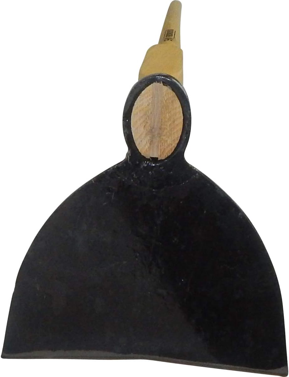 SHW-FIRE Weinberghacke - Breite Gartenhacke mit langem 135cm Eschenholzstiel - Erstklassig geschmied