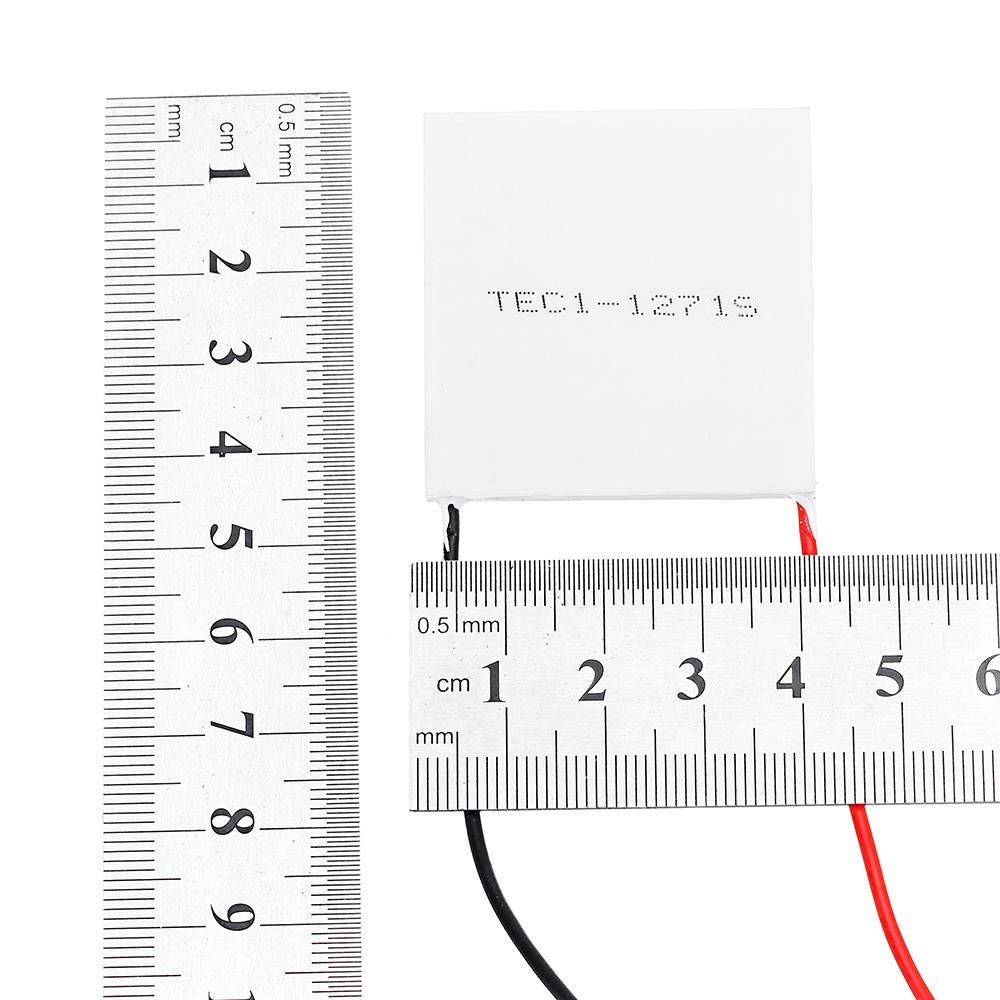 2x TEC1-12715 40x40mm Aluminium Peltier Kühlplatte Kühler Kühlplatte
