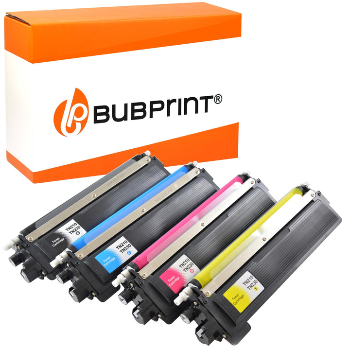 4 Toner kompatibel als Ersatz für Brother TN-230 TN-230BK TN-230C TN-230M TN-230Y für DCP-9010CN HL-