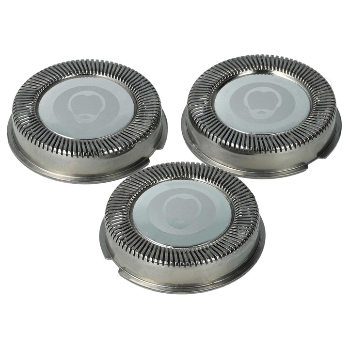 vhbw 3 x Scherkopf kompatibel mit Philips HQ5802