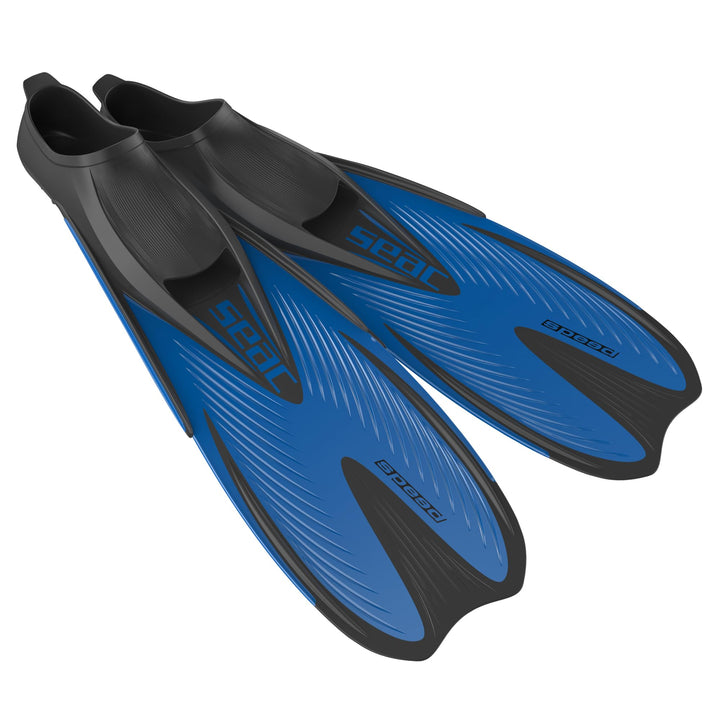 Seac-Sub Speed Schnorchelflossen Mit Geschlossenem blau 44/45, blau 44/45
