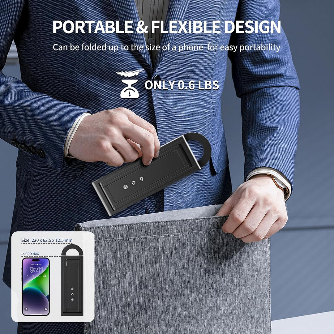 NETUM Dokumentenkamera & Webcam 4K mit Mikrofon USB Visualizer 3-Stufen Touch LED Autofokus Bild Inv