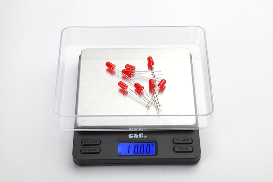 G&amp;G LS1200g/0,05g Taschenwaage Digitalwaage Feinwaage Goldwaage Küchenwaage Münzwaage Extra Grosse W