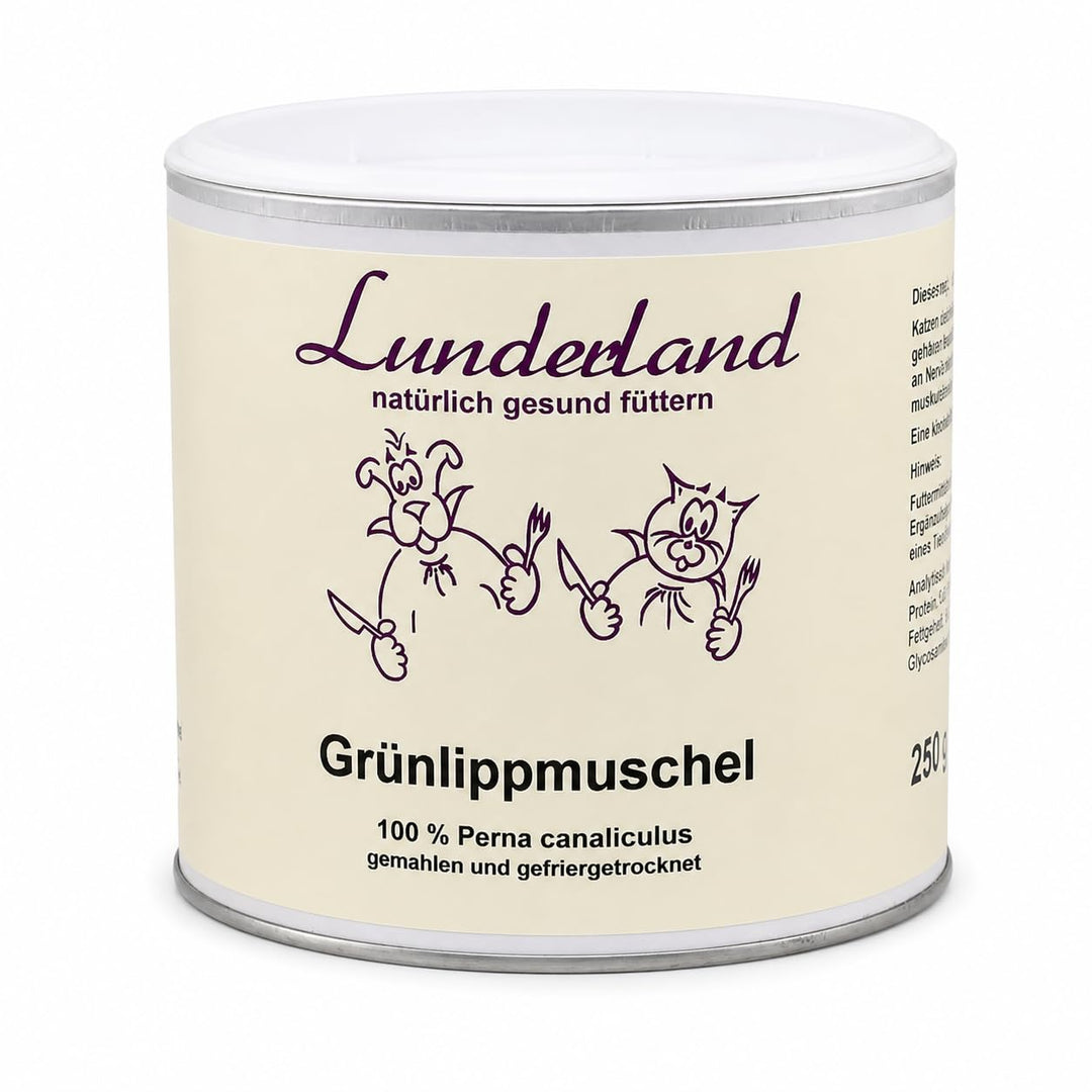 Lunderland Grünlippmuschelpulver, 250g 250 g (1er Pack), 250 g (1er Pack)