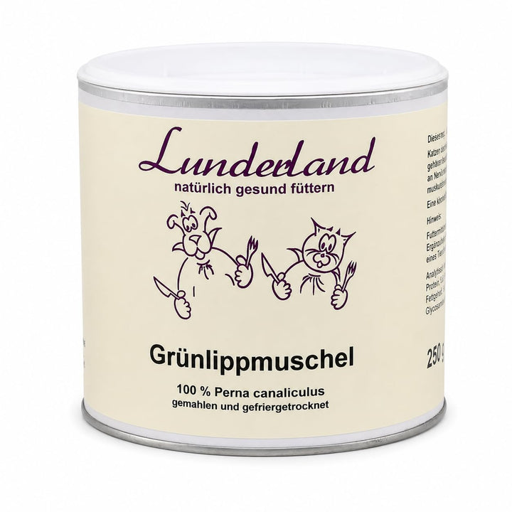 Lunderland Grünlippmuschelpulver, 250g 250 g (1er Pack), 250 g (1er Pack)