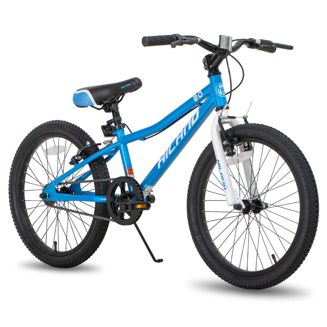 Hiland Climber 20/24 Zoll Kinderfahrrad Kinder MTB Mountainbike Jugend Mädchen mit Federgabel Shiman