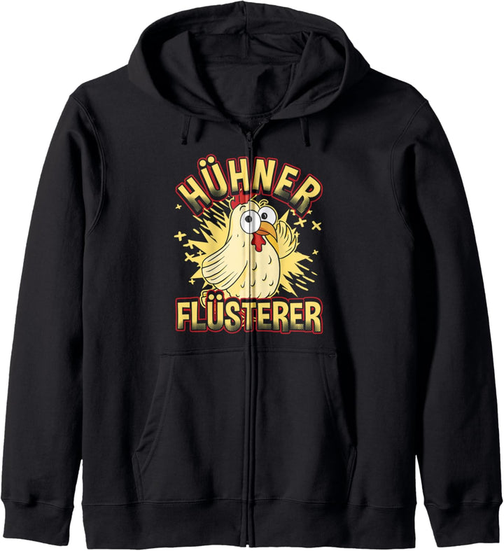 Hühner Flüsterer, Hühnerflüsterer, Bauernhof, Hennen, Huhn Kapuzenjacke