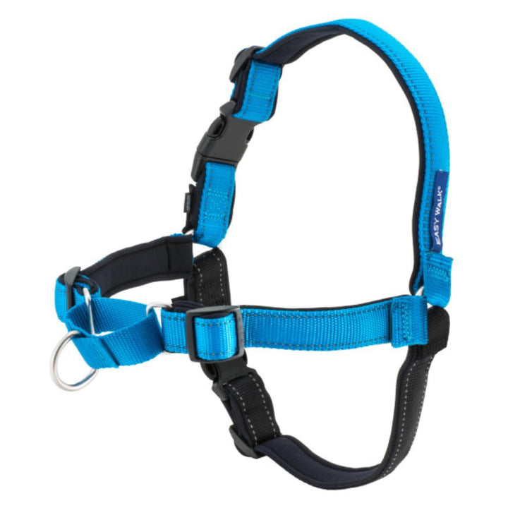 PetSafe Easy Walk Deluxe Geschirr, Gehgeschirr ohne Zug für Hunde, gepolstertes Design, inkl. 1,8 m
