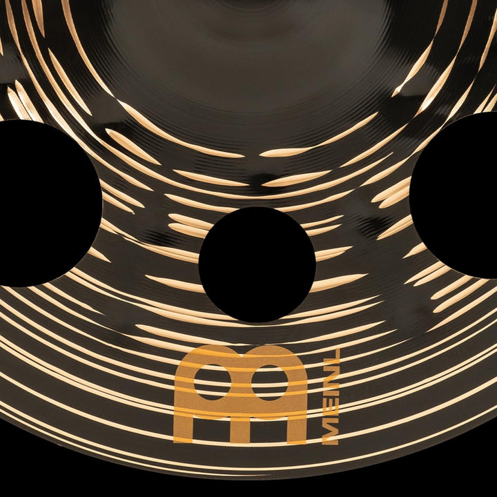 Meinl Cymbals Classics Custom Dark Trash Crash 16 Zoll (Video) Schlagzeug Becken (40,64cm) B12 Bronz