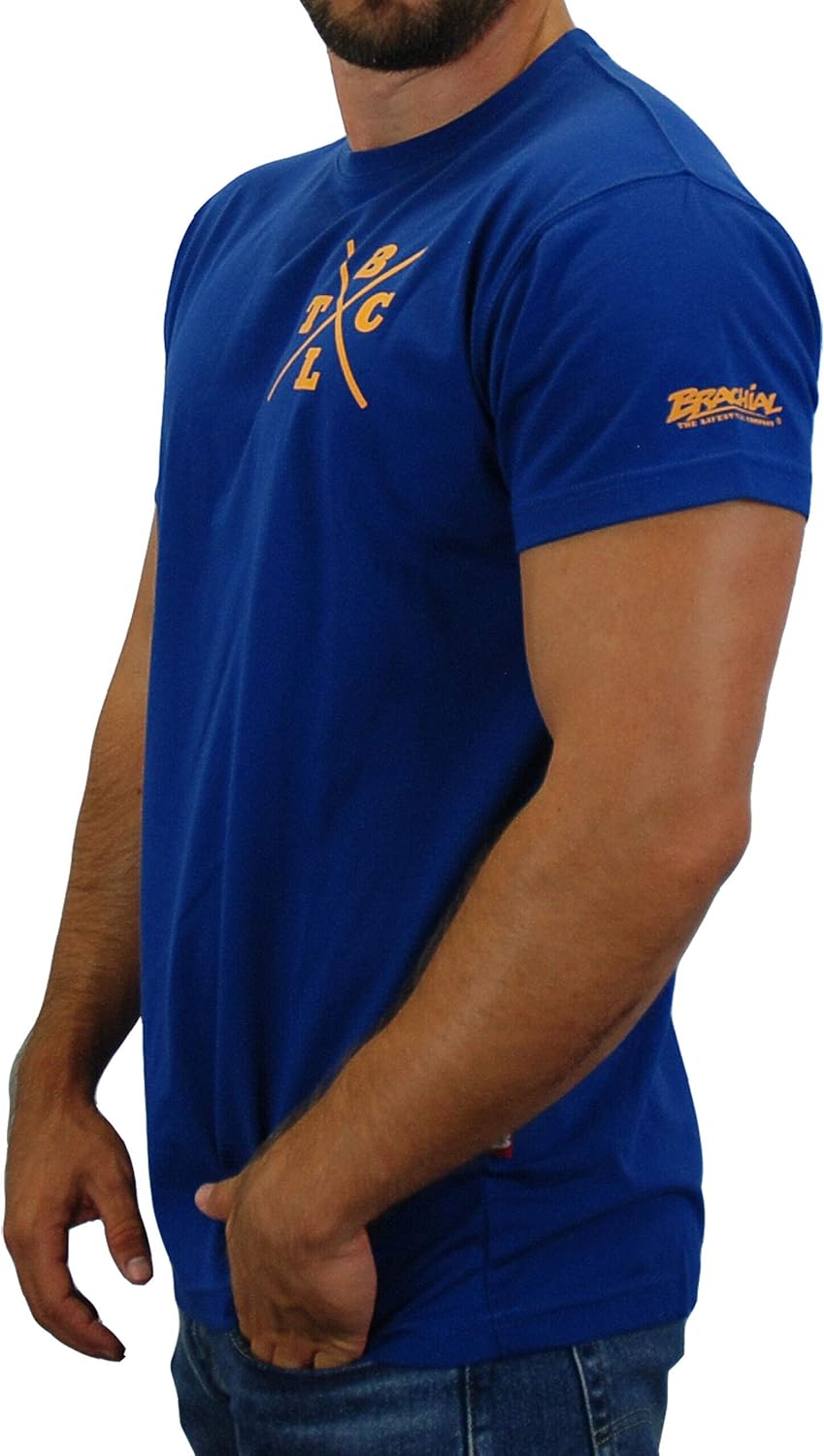 Brachial Premium Herren T-Shirt Beach Regular - für Freizeit Bodybuilding Workout Gym Kraftsport Fit