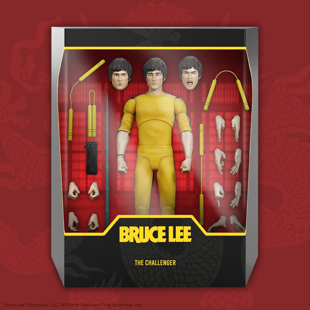 SUPER7 Bruce Lee Figur Ultimates Bruce The Challenger 18 cm