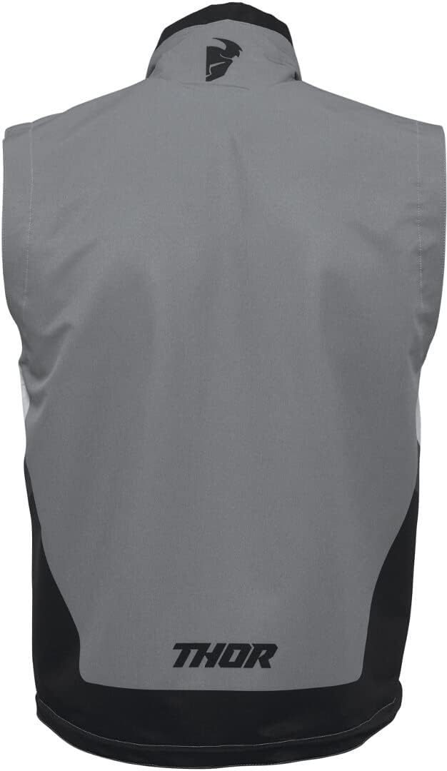 Thor Warm Up Motocross Weste Grau/Schwarz XXL
