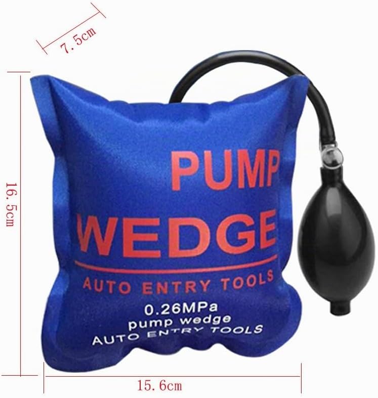 WANYI 6 Stück Pneumatikspanner Montagekissen Montagehilfe Fenster Quadratisch Air Wedge Pump Fenster