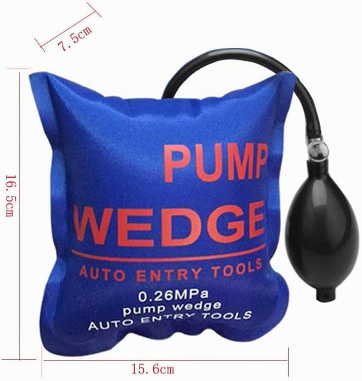 WANYI 6 Stück Pneumatikspanner Montagekissen Montagehilfe Fenster Quadratisch Air Wedge Pump Fenster