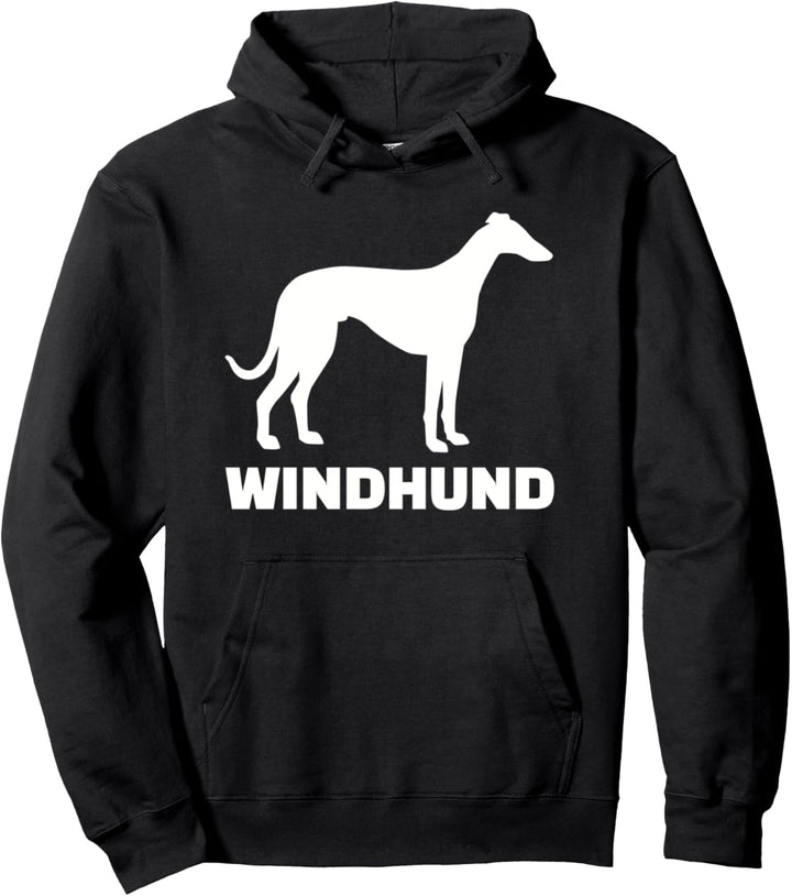 Windhund Pullover Hoodie