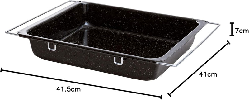 Riess, 0408-022, Backblech Multiflex hoch, CLASSIC - BACKFORMEN, Masse 41-5 x 33 cm, Höhe 7,0 cm, Em